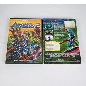 Marvel Ultimate Avengers 2 DVD Animated Excellent Rise of Panther 2006 PG13